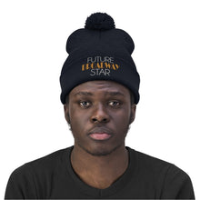 Load image into Gallery viewer, Future Broadway Star Pom Pom Beanie