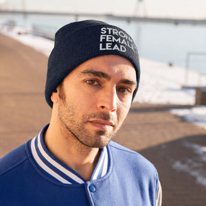Strong Female Lead Knit Beanie
