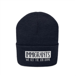 We Get the Job Done Knit Beanie