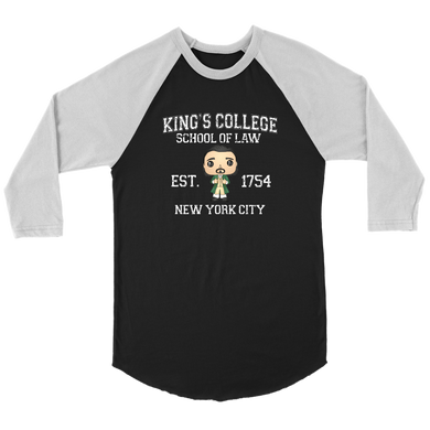 King's College Raglan T-Shirt