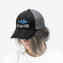 Load image into Gallery viewer, Kiss the Fish Unisex Trucker Hat