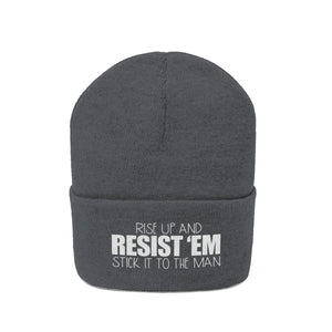 Resist 'Em Knit Beanie