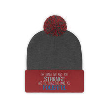 Load image into Gallery viewer, Strange/Powerful Pom Pom Beanie