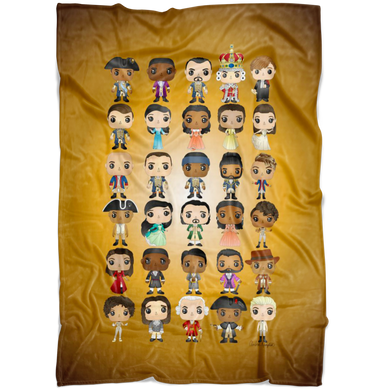 Hamilton Pop Chart Blanket