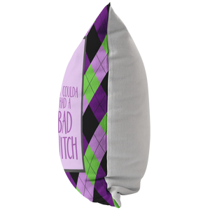 Bad Witch Throw Pillow