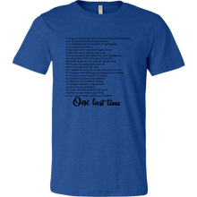 Load image into Gallery viewer, One Last Time T-Shirt