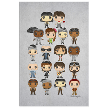 Load image into Gallery viewer, Hadestown Pop Chart Canvas (32X48)