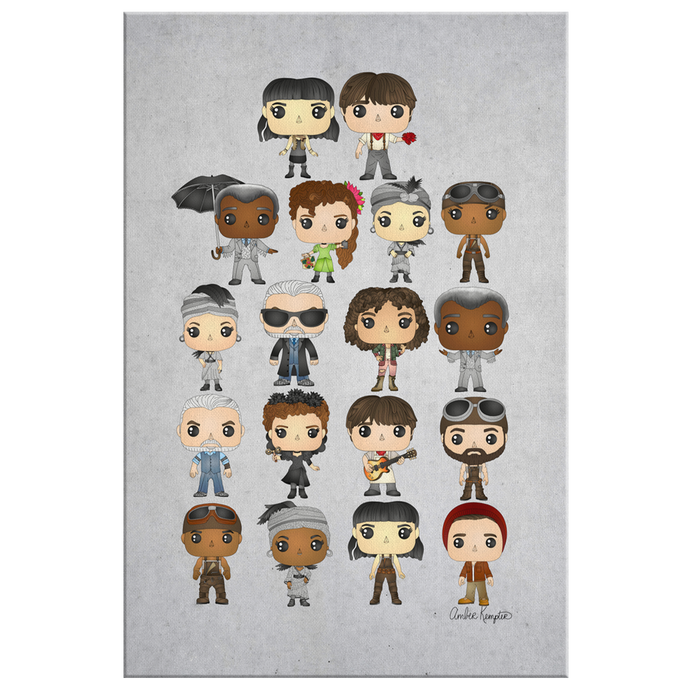 Hadestown Pop Chart Canvas (32X48)