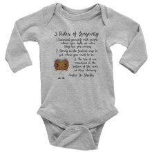 Load image into Gallery viewer, Andre De Shields Long Sleeved Infant Bodysuit