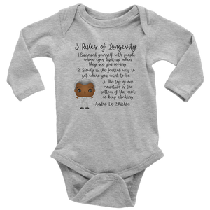 Andre De Shields Long Sleeved Infant Bodysuit