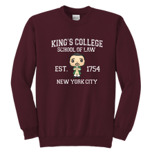 Load image into Gallery viewer, King&#39;s College Youth Crewneck Sweatshirt