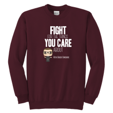 Load image into Gallery viewer, RBG Fight Youth Crewneck Sweatshirt