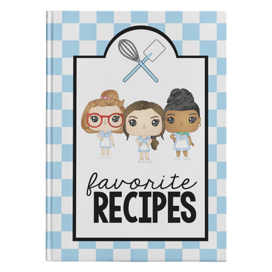 Waitress Recipe Hardcover Journal