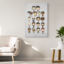 Load image into Gallery viewer, Hadestown Pop Chart Canvas (20X30)
