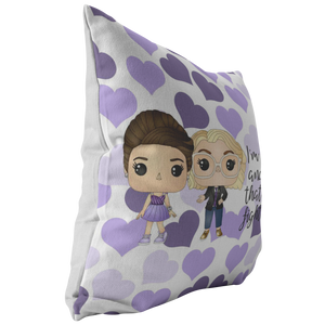 The Prom Throw Pillow