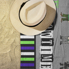 Load image into Gallery viewer, It&#39;s Showtime Beach Towel