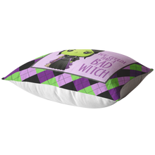 Load image into Gallery viewer, Bad Witch Throw Pillow