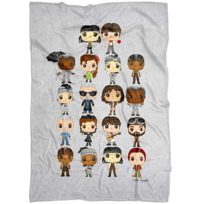 Hadestown Pop Chart Blanket