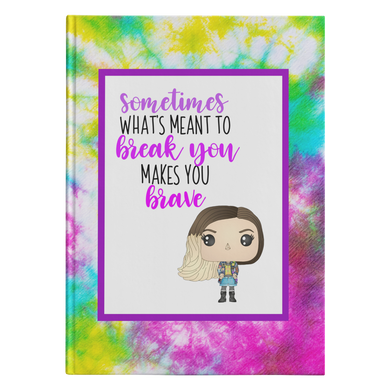 Janis Tie Dye Hardcover Journal