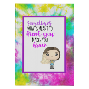 Janis Tie Dye Hardcover Journal