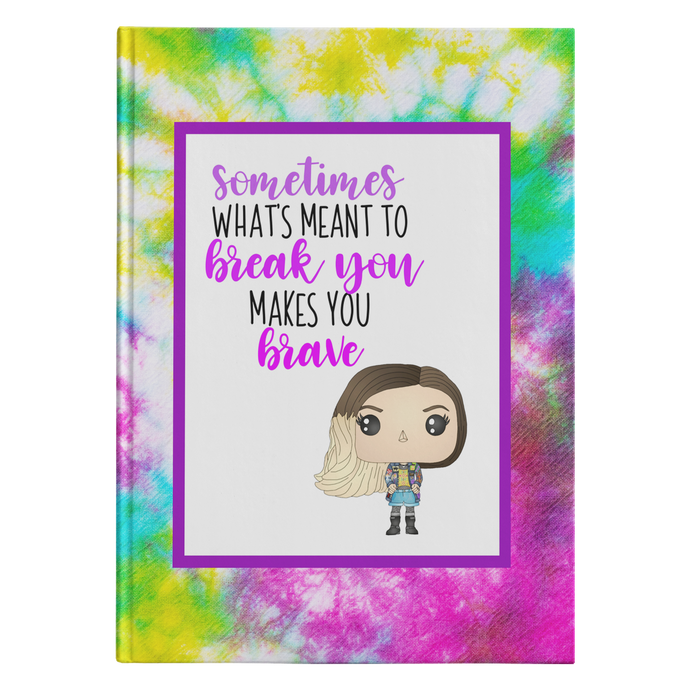 Janis Tie Dye Hardcover Journal