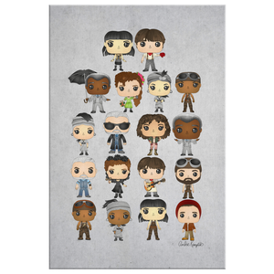 Hadestown Pop Chart Canvas (20X30)