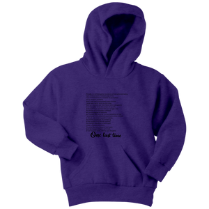 One Last Time Youth Hoodie