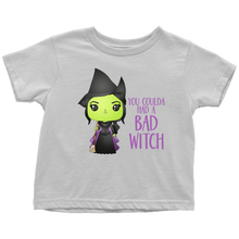 Load image into Gallery viewer, Bad Witch Toddler T-shirt