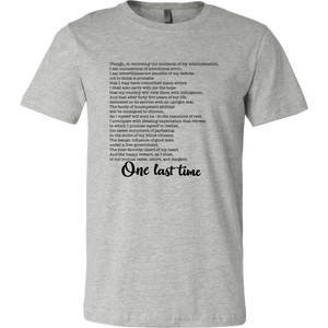 One Last Time T-Shirt