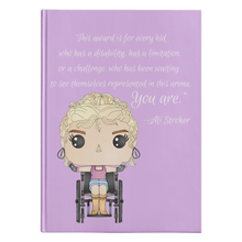 Load image into Gallery viewer, Ali Stroker Tony Speech Journal