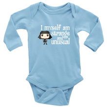 Load image into Gallery viewer, Lydia Strange &amp; Unusual Long Sleeved Infant Bodysuit