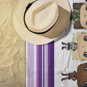 Six Queens Beach Towel