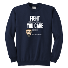 Load image into Gallery viewer, RBG Fight Youth Crewneck Sweatshirt