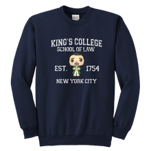 Load image into Gallery viewer, King&#39;s College Youth Crewneck Sweatshirt