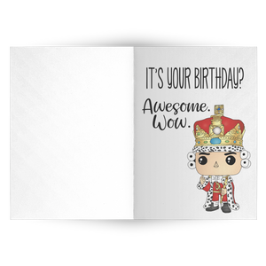 King George Birthday Cards