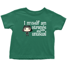 Load image into Gallery viewer, Lydia Strange &amp; Unusual Toddler T-Shirt