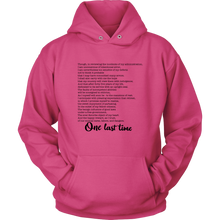 Load image into Gallery viewer, One Last Time Hoodie