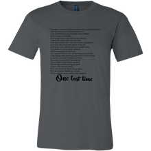 Load image into Gallery viewer, One Last Time T-Shirt