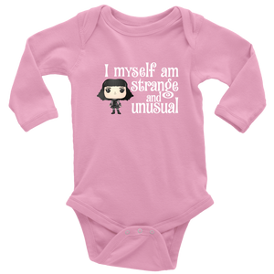 Lydia Strange & Unusual Long Sleeved Infant Bodysuit