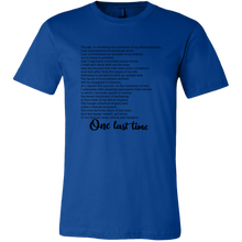 Load image into Gallery viewer, One Last Time T-Shirt