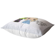 Load image into Gallery viewer, Elphaba &amp; Glinda Throw Pillow