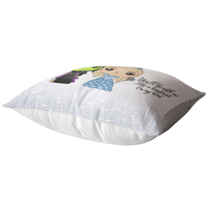 Elphaba & Glinda Throw Pillow
