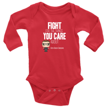 Load image into Gallery viewer, RBG Fight Long Sleeved Infant Bodysuit