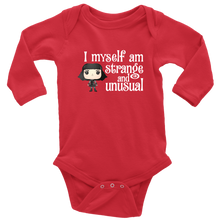 Load image into Gallery viewer, Lydia Strange &amp; Unusual Long Sleeved Infant Bodysuit