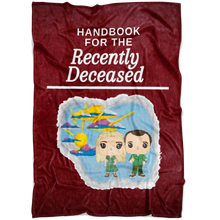 Load image into Gallery viewer, Handbook for the Recently Deceased Blanket