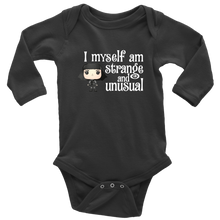 Load image into Gallery viewer, Lydia Strange &amp; Unusual Long Sleeved Infant Bodysuit