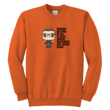 Load image into Gallery viewer, RBG Youth Crewneck Sweatshirt