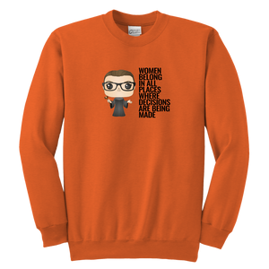 RBG Youth Crewneck Sweatshirt
