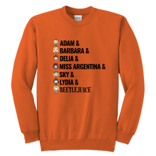 Load image into Gallery viewer, Beetlejuice Youth Crewneck Sweatshirt