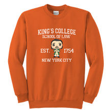 Load image into Gallery viewer, King&#39;s College Youth Crewneck Sweatshirt